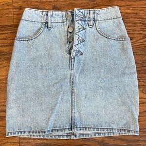 GUESS Vintage Denim Mini Skirt